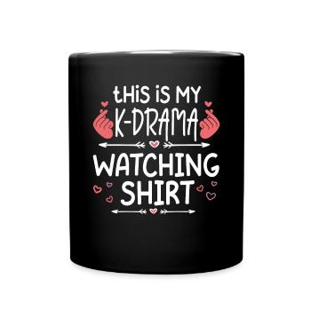 Drame coréen Merch K-Drama Lover Fan - Mug uni - noir - Devant