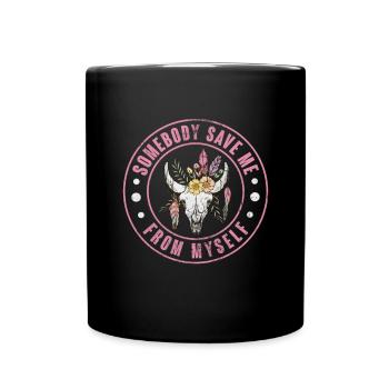 Country - Full Colour Mug - black - Front