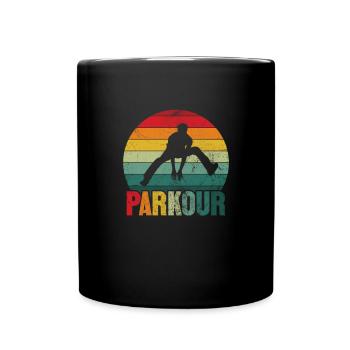 Parkour - Full Colour Mug - black - Front