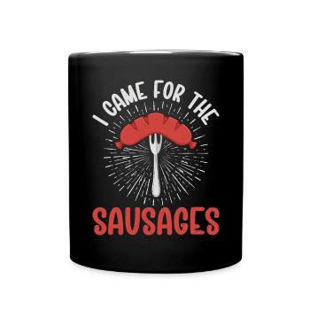 Sausage Lover - Full Colour Mug - black - Front