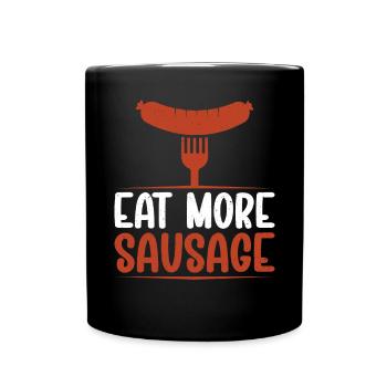 Sausage Lover - Full Colour Mug - black - Front