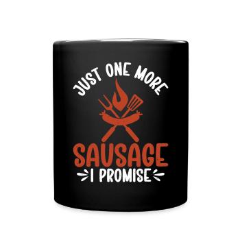 Sausage Lover - Full Colour Mug - black - Front