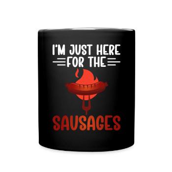 Sausage Lover - Full Colour Mug - black - Front