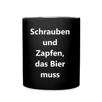 Personalized Workshop Gift - Full Colour Mug - black - Front