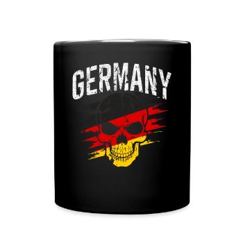Allemagne Allemagne Allemand GER Almanya Alemania - Mug uni - noir - Devant
