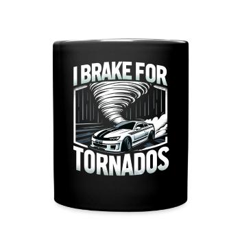 Météorologue Storm Chasing Tornado Outfit - Mug uni - noir - Devant