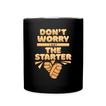 J’ai l’amateur de pâte à pain de la machine à pain de démarrage - Mug uni - noir - Devant