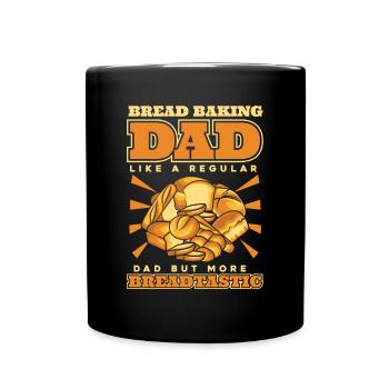 Pain Cuisson Papa Plus Pâte à pain Breadtastic - Mug uni - noir - Devant