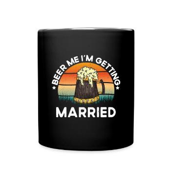 Enterrement de vie de garçon marié - Mug uni - noir - Devant