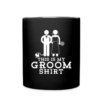 Enterrement de vie de garçon marié - Mug uni - noir - Devant