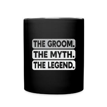 Enterrement de vie de garçon marié - Mug uni - noir - Devant