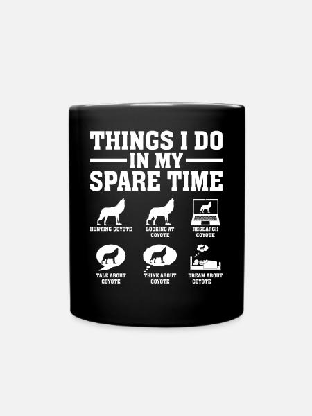Chasseur de coyotes Yote - Mug uni - noir