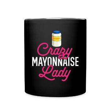 Mayonnaise - Full Colour Mug - black - Front