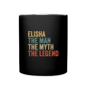 Elisée l’homme le mythe - Mug uni - noir - Devant