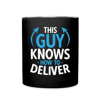 Supplier Package Delivery - Full Colour Mug - black - Front