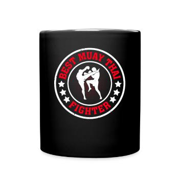 Combattant de Muay Thai - Meilleur combattant de Muay Thai - Mug uni - noir - Devant