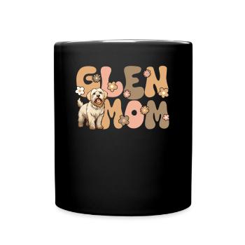 Irish Glen d’Imaal Terrier Groovy Glen Maman - Mug uni - noir - Devant