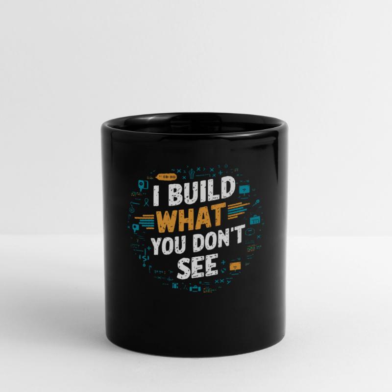 Backend-Entwickler Programmierung Softwareprogrammierer Tasse einfarbig