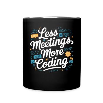 Programmeur logiciel de programmation backend - Mug uni - noir - Devant
