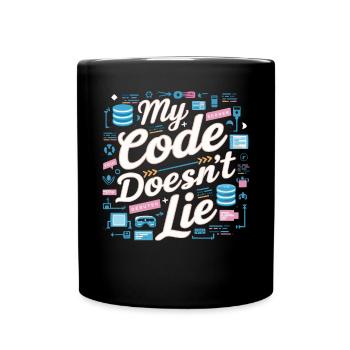 Programmeur logiciel de programmation backend - Mug uni - noir - Devant