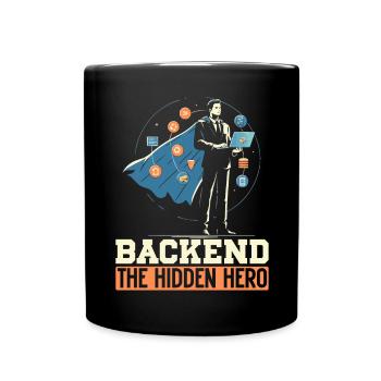 Programmeur logiciel de programmation backend - Mug uni - noir - Devant