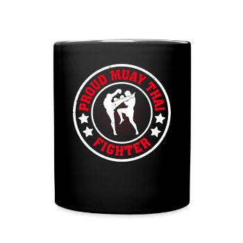Combattant de Muay Thai - Fier combattant de Muay Thai - Mug uni - noir - Devant