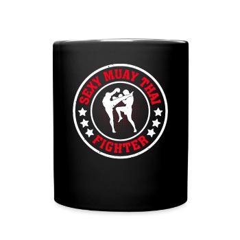 Combattant de Muay Thai - Combattant de Muay Thai sexy - Mug uni - noir - Devant