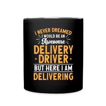 Supplier Package Delivery - Full Colour Mug - black - Front