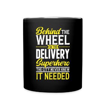 Supplier Package Delivery - Full Colour Mug - black - Front