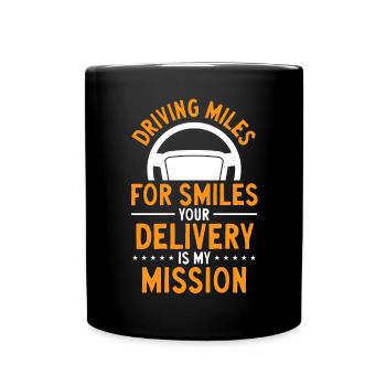 Supplier Package Delivery - Full Colour Mug - black - Front