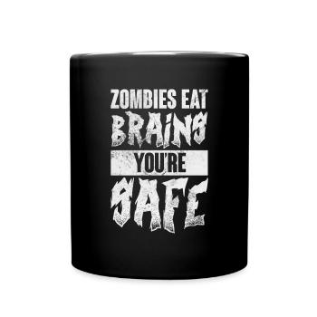 Zombie - Full Colour Mug - black - Front