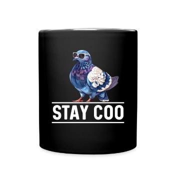 pigeon fancier pigeon bird lover pigeon - Full Colour Mug - black - Front