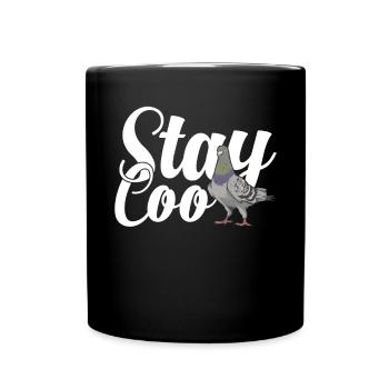 pigeon fancier pigeon bird lover pigeon - Full Colour Mug - black - Front