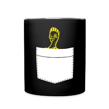 pigeon fancier pigeon bird lover pigeon - Full Colour Mug - black - Front