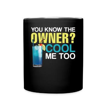 Bartender Mixologist You Know The - Full Colour Mug - black - Front