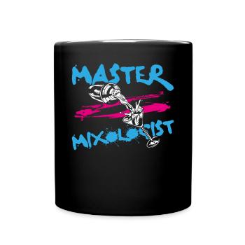 Bartender Mixologist Master - Tasse einfarbig - Schwarz - Vorne