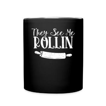 Baker - Full Colour Mug - black - Front