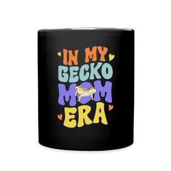 Gecko léopard Gecko reptile gecko de compagnie - Mug uni - noir - Devant