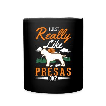 Presa Canario Gift Dogo Canario - Full Colour Mug - black - Front