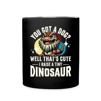 Bartagame Bartagamen Bearded Dragon - Full Colour Mug - black - Front