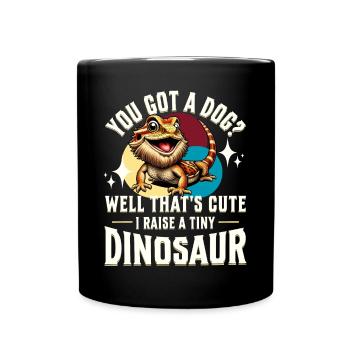 Bartagame Bartagamen Bearded Dragon - Full Colour Mug - black - Front