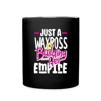 Hautpflege Kosmetikerin Kosmetik - Tasse einfarbig - Schwarz - Vorne