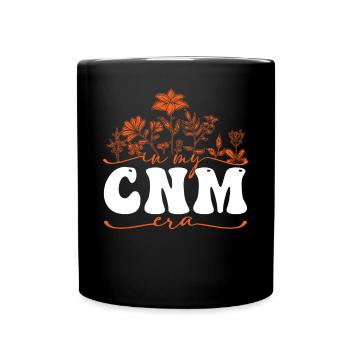 Dans mon illustration de fleurs de l’ère CNM - Mug uni - noir - Devant