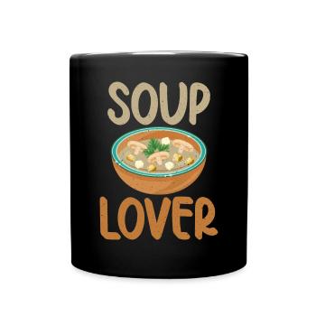 Cadeaux pour les amateurs de soupe - Mug uni - noir - Devant