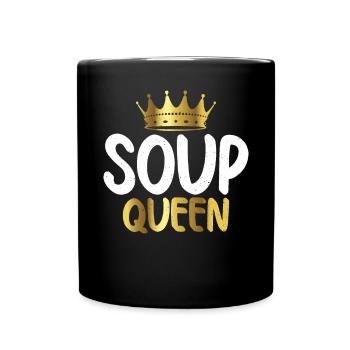 Soup Lovers Gifts - Full Colour Mug - black - Front