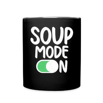 Cadeaux pour les amateurs de soupe - Mug uni - noir - Devant