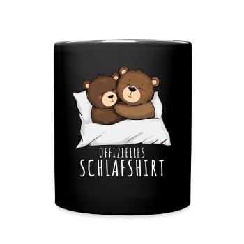 Bears Nightgown Official Bears Sleep Shirt - Full Colour Mug - black - Front