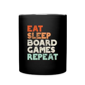 Board game - Full Colour Mug - black - Front