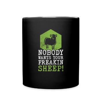 Board game - Full Colour Mug - black - Front