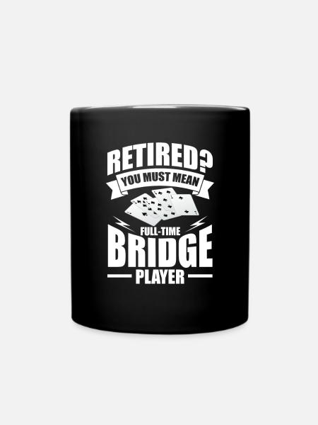 Bridge - Tasse einfarbig - Schwarz
